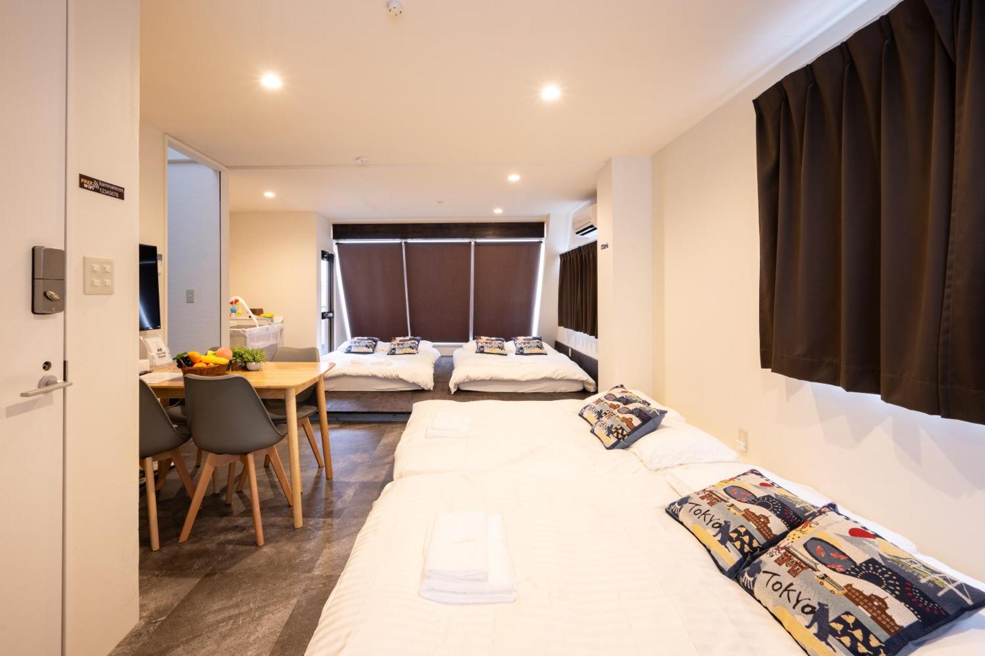 Thunder Hotel -雷門サンダーホテル- 浅草駅から徒歩5分 ベビー用品付き ファミリーも歓迎 大人8名もok!! Tokyo Exterior photo