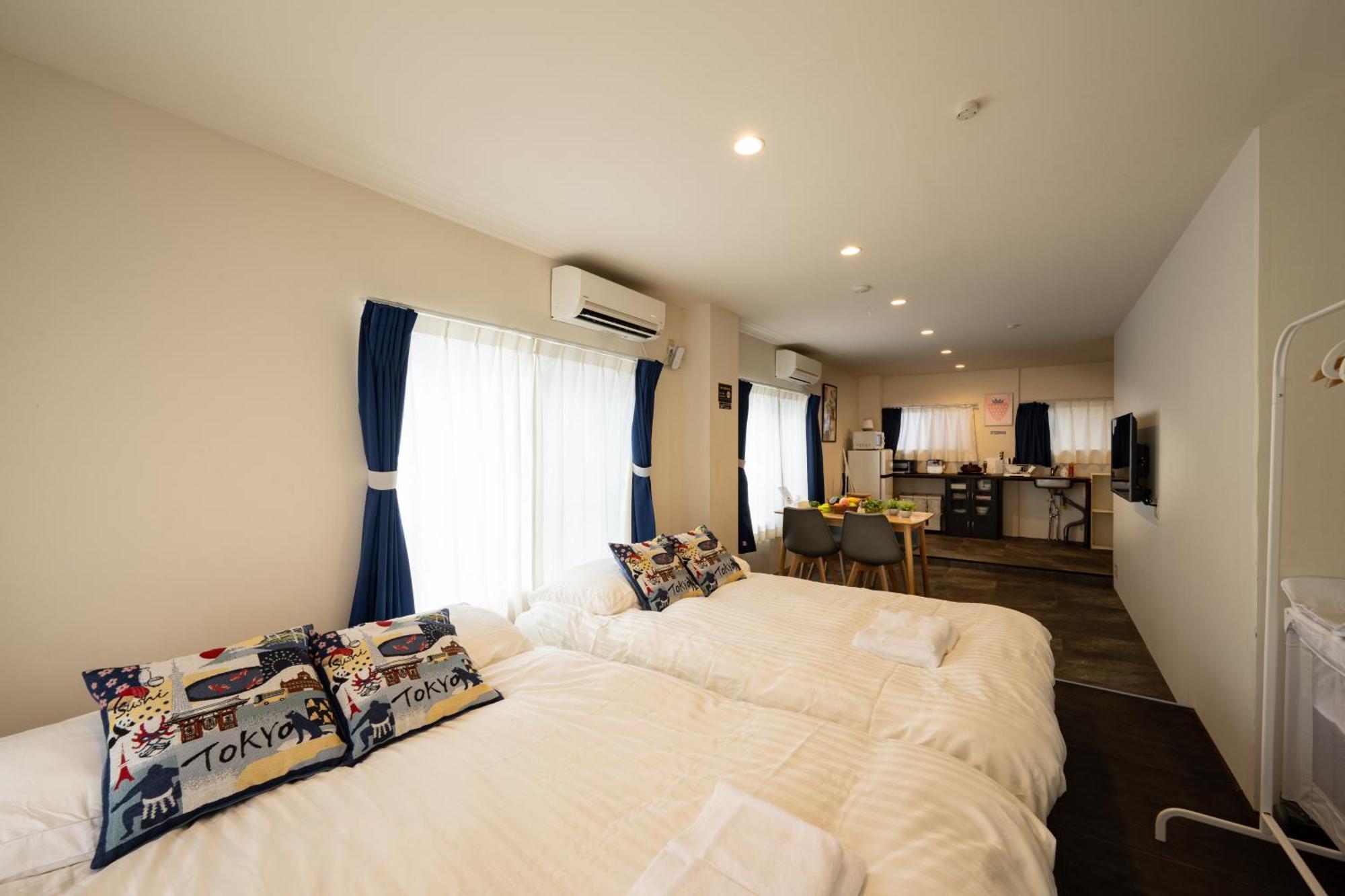 Thunder Hotel -雷門サンダーホテル- 浅草駅から徒歩5分 ベビー用品付き ファミリーも歓迎 大人8名もok!! Tokyo Exterior photo