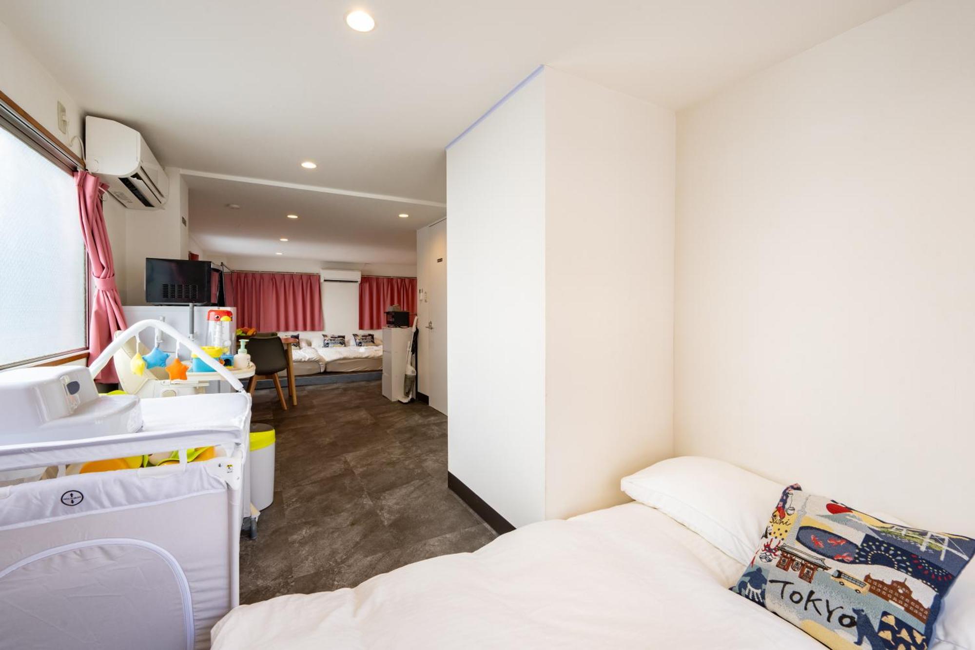 Thunder Hotel -雷門サンダーホテル- 浅草駅から徒歩5分 ベビー用品付き ファミリーも歓迎 大人8名もok!! Tokyo Exterior photo